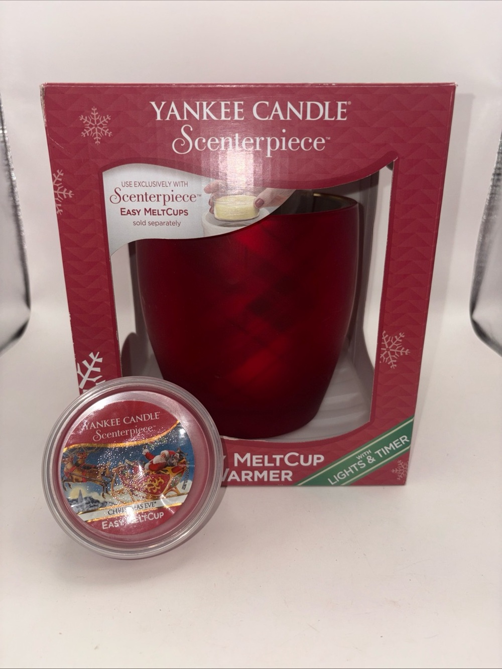 Yankee Candle Scenterpiece MeltCup Warmer - Red 2015